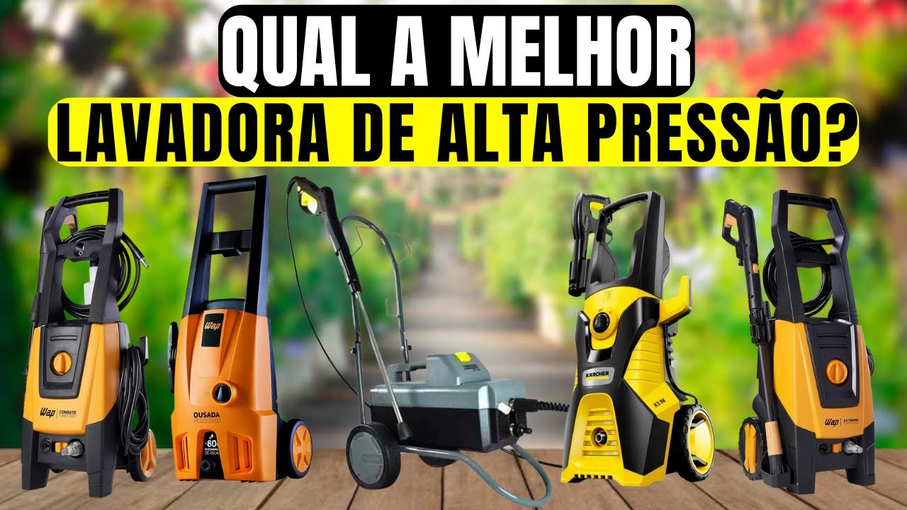 As 5 Melhores Lavadoras de Alta Pressão Custo-benefício de 2025 - YouTube