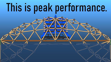 Making Sketchy Bridges to Win the Poly Bridge Olympics