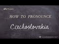 How to Pronounce Czechoslovakia (Real Life Examples!)