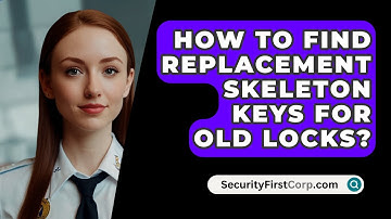 How To Find Replacement Skeleton Keys For Old Locks? - SecurityFirstCorp.com