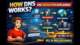 How DNS Works in Milliseconds | DNS Resolution Explained Step-by-Step