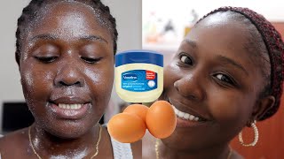 I TESTED ASIAN MAGICAL ANTI AGING SECRET | VASELINE AND EGG TO SMOOTH OUT FACE screenshot 4