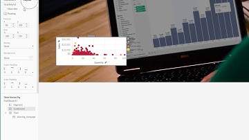 How to overlay transparent worksheets onto a dashboard background image in Tableau