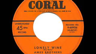 Download Lagu 1953 Ames Brothers - Lonely Wine MP3