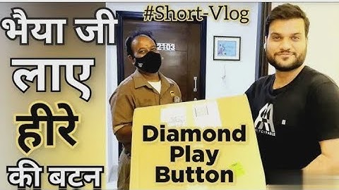 Diamond Play Button आ गया 😍😍 #arvindarora #a2motivation...
