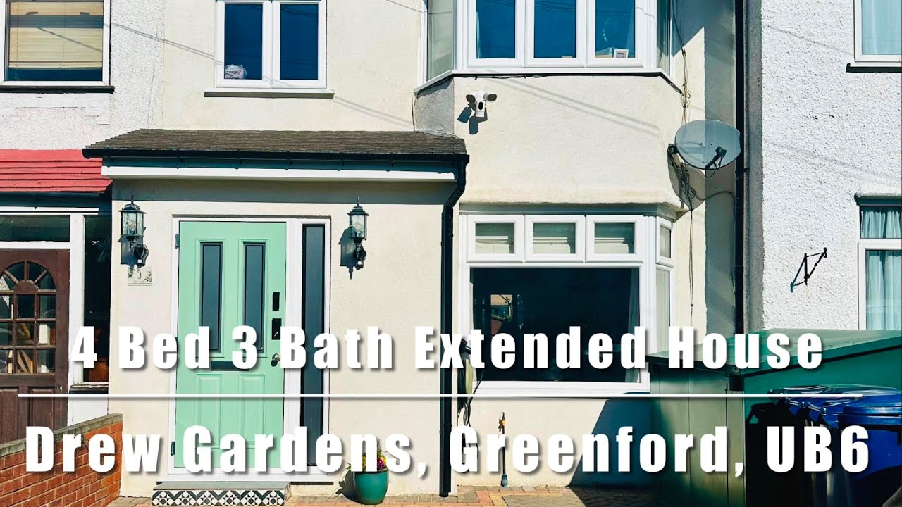 4 Bedroom 3 Bathroom Rear Extended Kitchen Parking On driveway - Drew Gardens, Greenford, UB6