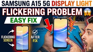 Samsung A15 5G Display Light Flickering Problem 😱 | Easy Fix