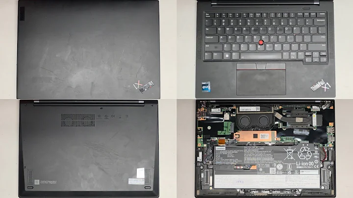 Lenovo ThinkPad X1 Carbon Gen 11 Disassembly SSD Hard Drive Upgrade CMOS Battery Replacement Repair
