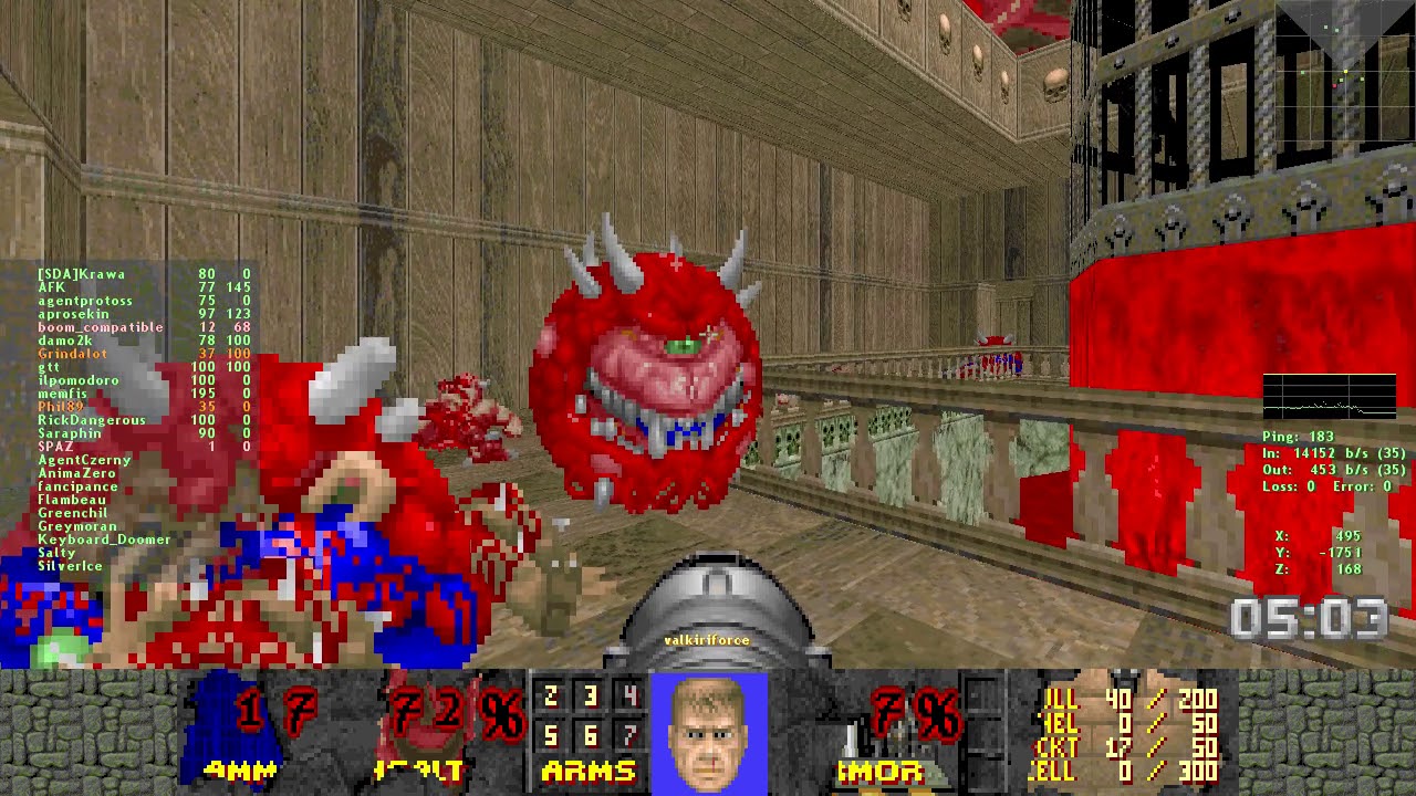 ZDaemon Thursday Night Survival 