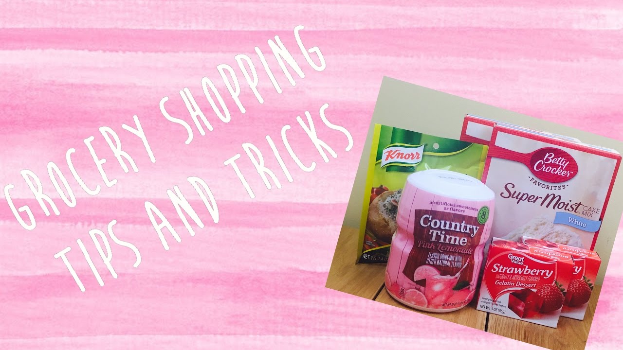 GROCERY SHOPPING TIPS Saving time and money! YouTube