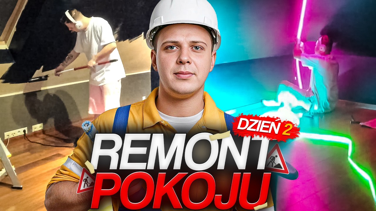NITRO | REMONT POKOJU DZIEŃ 2