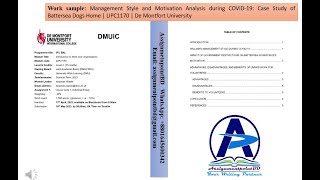 Case Study Of Battersea Dogs Home Introduction To Work And Organisations De Montfort University