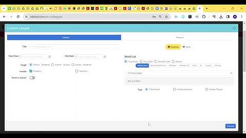 How to Create a Spelling Shed League