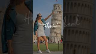 The Leaning Tower of Pisa                       #youtubeshorts #pisatower #pisaitaly #photography
