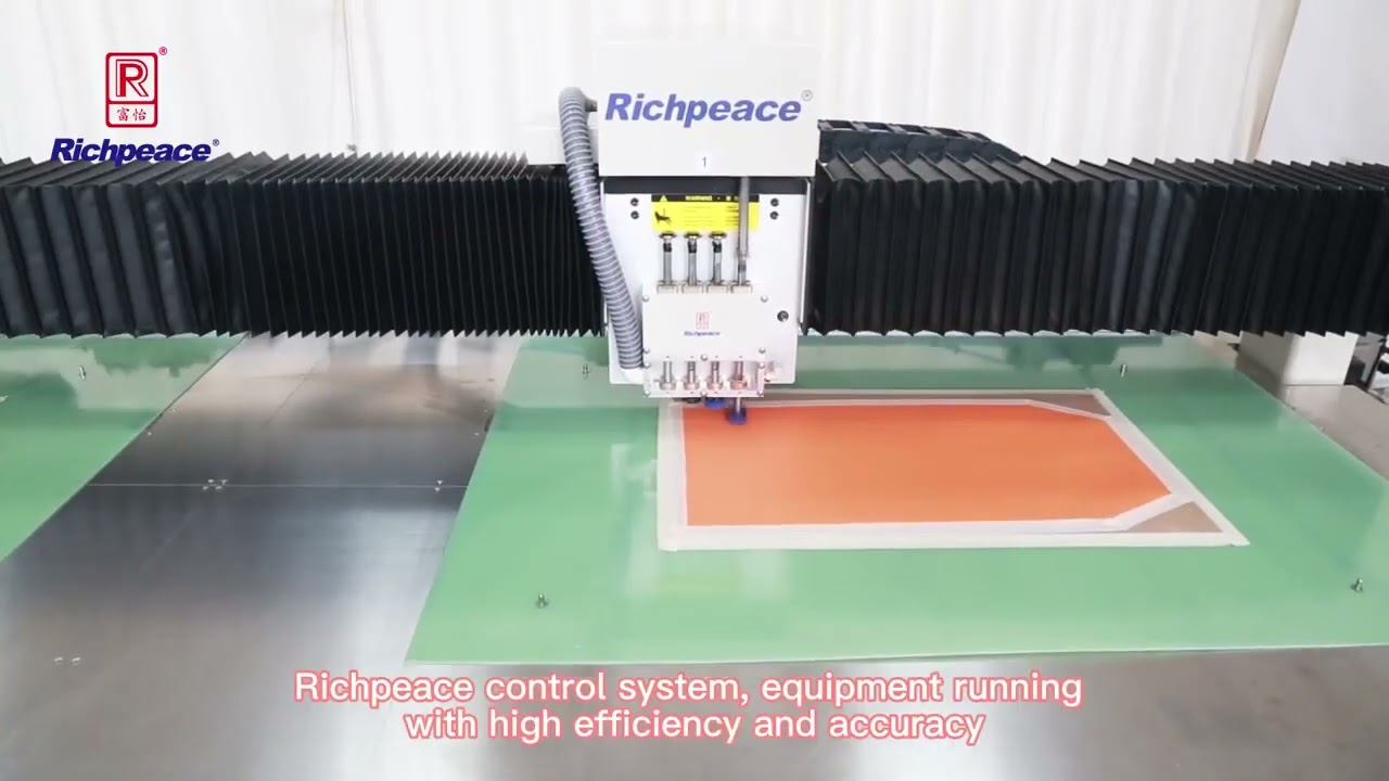 Richpeace Automatic Double Head Plate Mount Leather Perforation Machine 6 sizes for you to choose