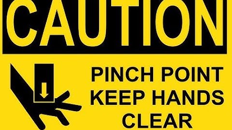 Pinch Point Safety
