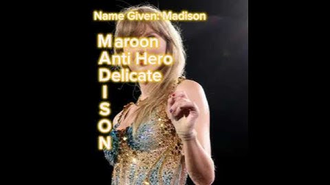 ⁠Part 3 of Putting Your Names Into Taylor Swift Songs! @kellydrew1020 #taylorswift #shorts #edit