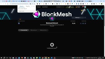 Hướng dẫn KYC BlockMesh, video 2, cập nhật thêm nhiệm vụ liên kết Gmail trùng với Gmail BlockMesh