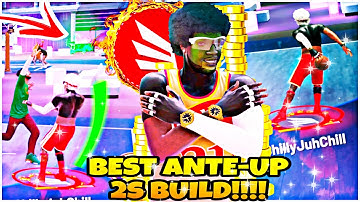 I *BROKE* NBA2K22 WITH THE BEST ANTE-UP 2s BUILD!!! 6’7 2-WAY PASS-FIRST WING *BREAKS* THE META!!!