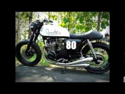 Modif Motor Jadul Honda CB 100 Jap Style - YouTube