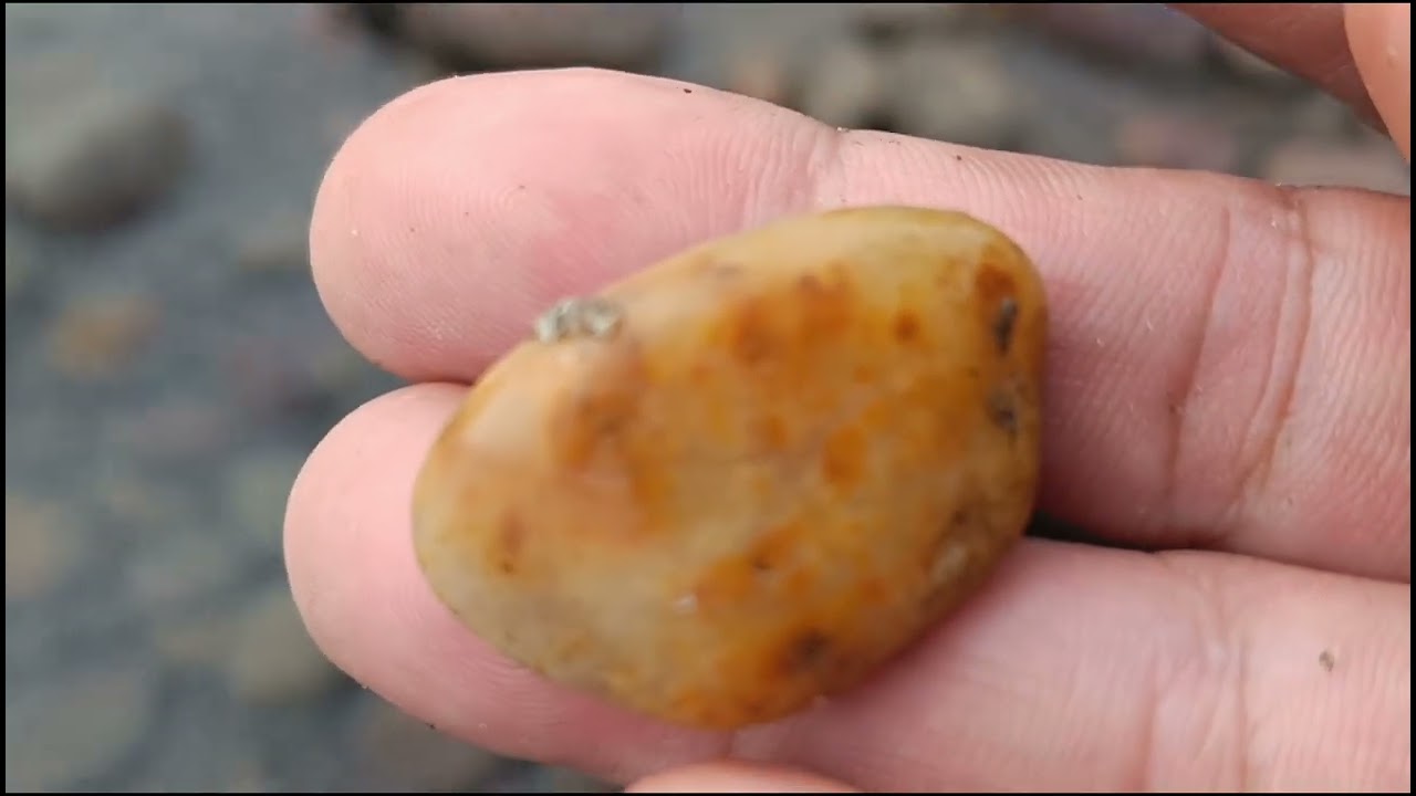 台灣西海岸玉石/622克心臟花玉/鳳鼻海邊正前方撿玉石