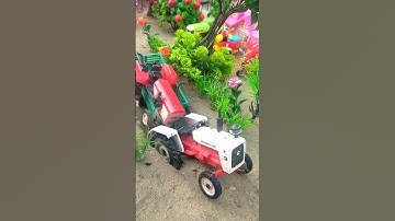 Diy tractor stuck in mud mini science project  || Diy tractor stuck || #marcohacks  |