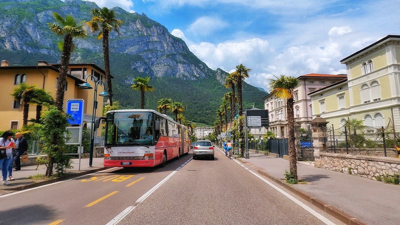 LAGO DI GARDA scenic drive 🇮🇹 Riva del Garda to Limone sul Garda | Stunning Lake Garda Views