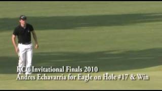 Andres Echavarria Makes Eagle to Win the KCC Invitational 2010