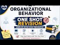 MCOM Organizational Behavior Complete One Shot 🚀 | All Important Topics #dusol #mcom