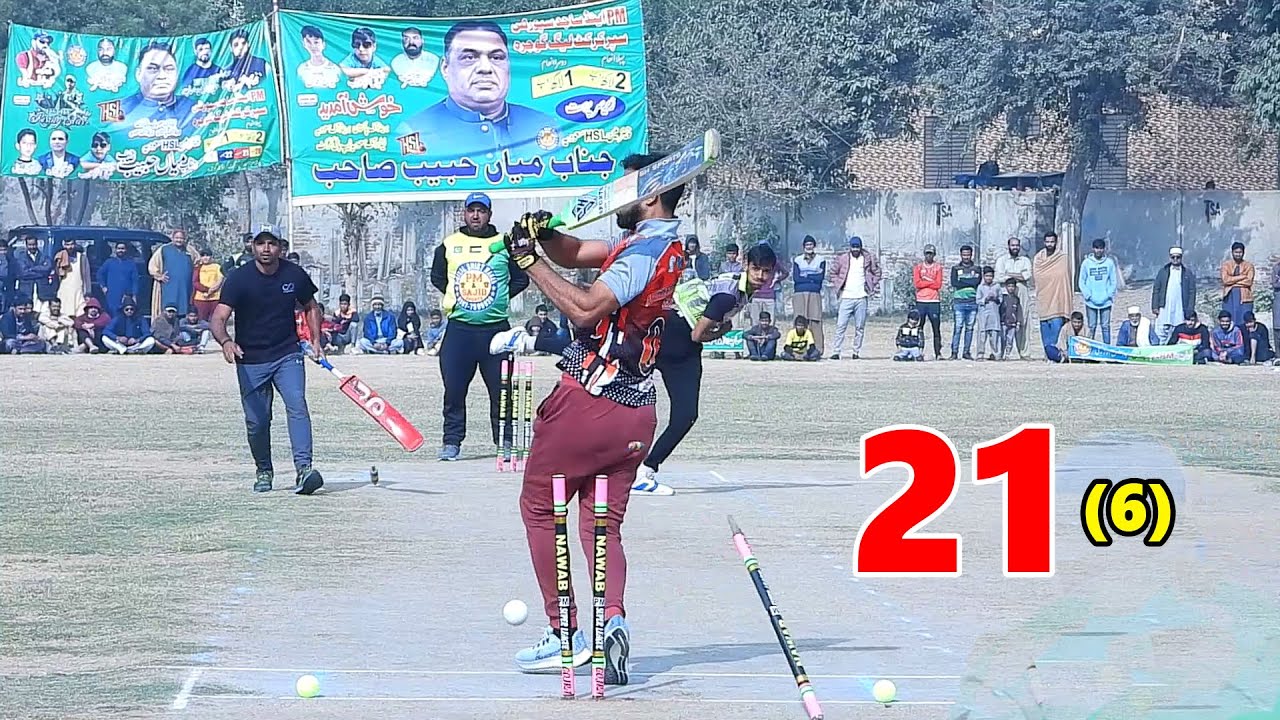 Need 21 Runs From Last 6 Balls Best Thrilling Cricket Match Ever in ...
