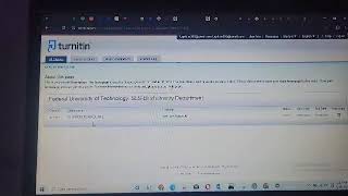 HOW TO OPEN AND UPLOAD DOCUMENT AND DOWNLOAD THE RESULT ON TURNITIN ACCOUNT