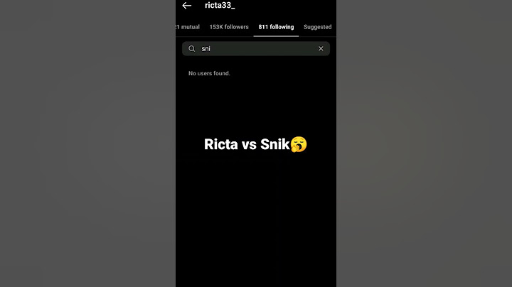 Unfollow Ricta σε Snik μετά το feat με Tranno και Fly lo!