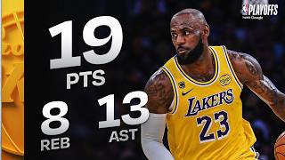 Lebron James Makes History At 41 19 Pts & 13 Ast In Game 1 April 18, 2026