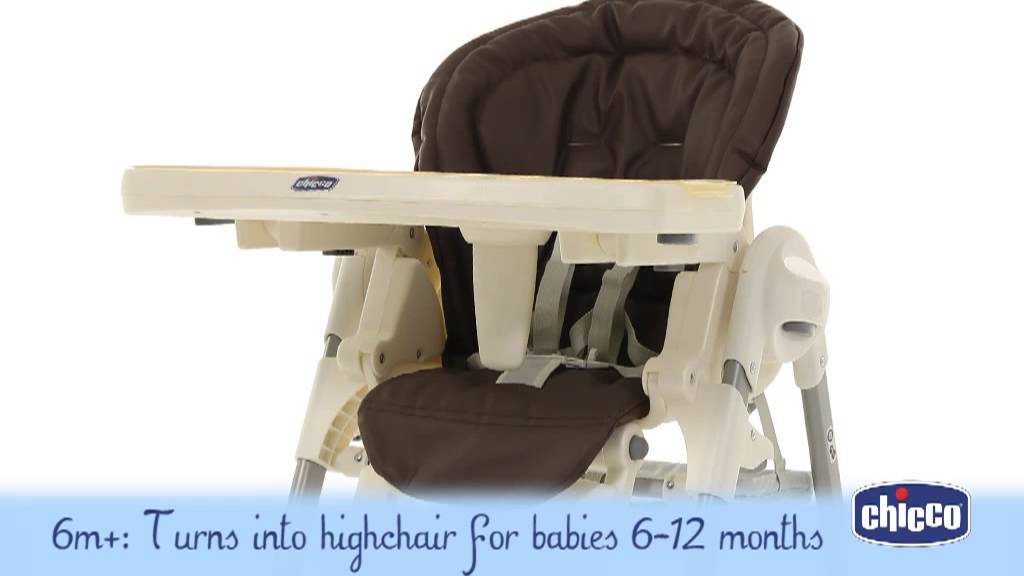 Chicco Polly Magic Highchair Demonstration Video Babysecurity