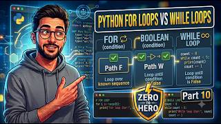 Full For Loops vs While Loops in Python | Zero to Hero (Part 10) News