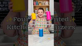 Four 3D Printed kitchen organizers I cant live without!💕🙌🤩🖨️ #3Dprinting #kitchenorganization #prusa