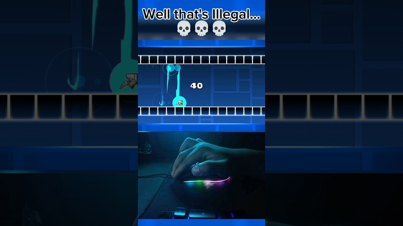 Geometry Dash 2.2 - "Choose a path" spam challenge "20cps, 50cps & 100cps" 🤣💀 