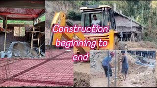 Building construction beginning to end.