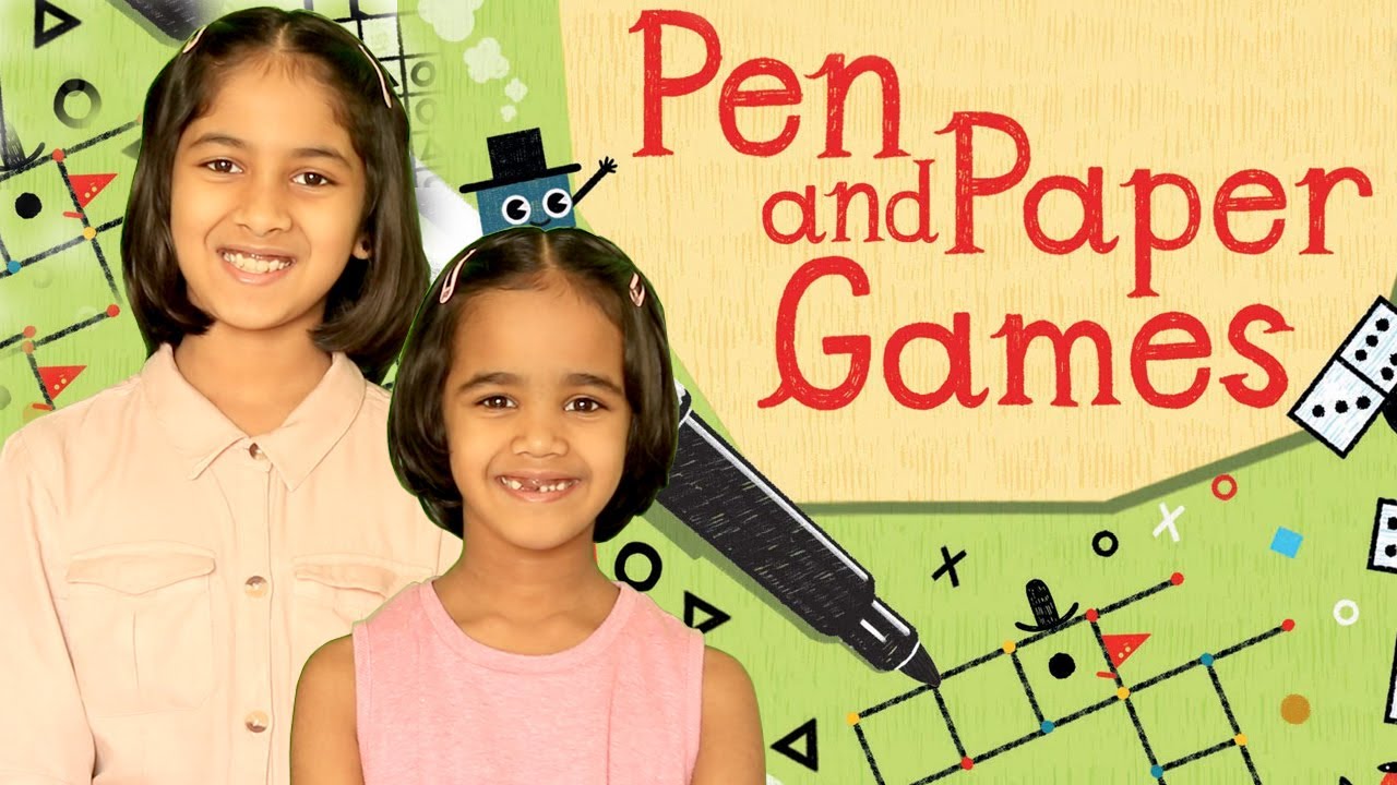 23 Easy Pen and Paper Games Your Family Will Love