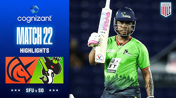 Cognizant Major League Cricket 2025 Match Highlights | San Francisco Unicorns vs Seattle Orcas