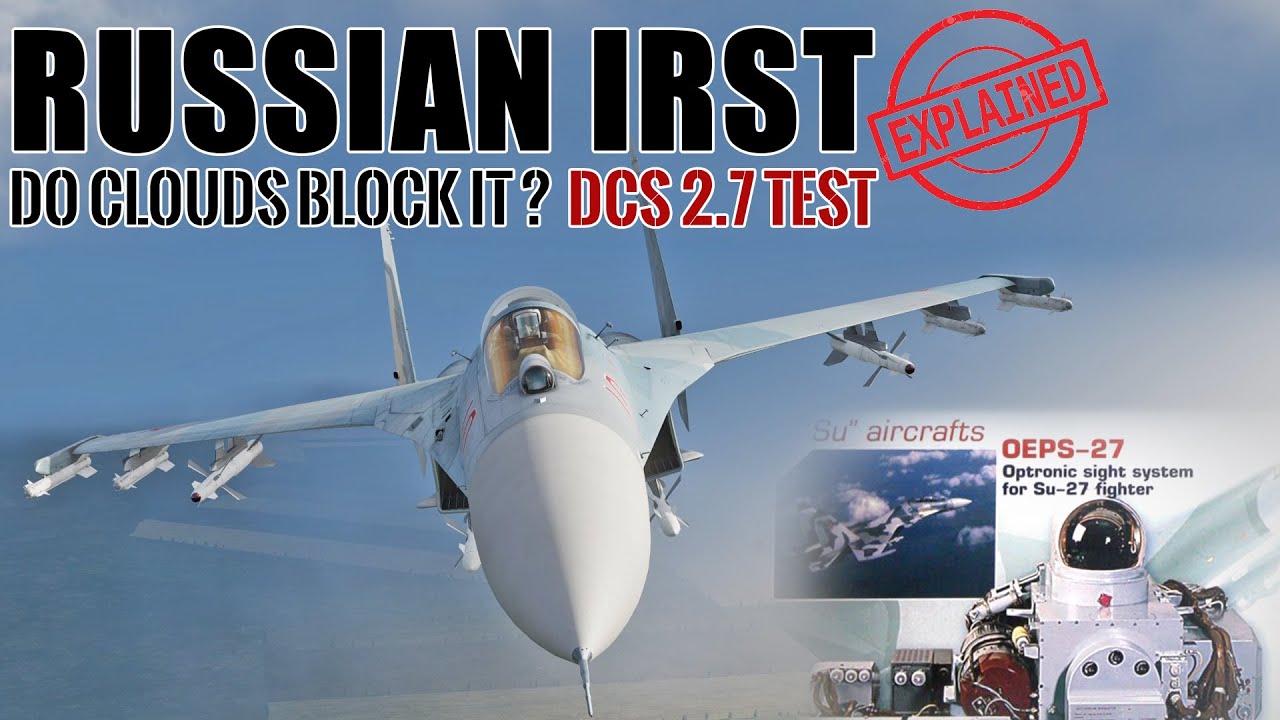 Russian IRST vs F-15: tested how does it work w clouds & rain on DCS 2.7 (OLS-27 OEPS-27 on SU-27)