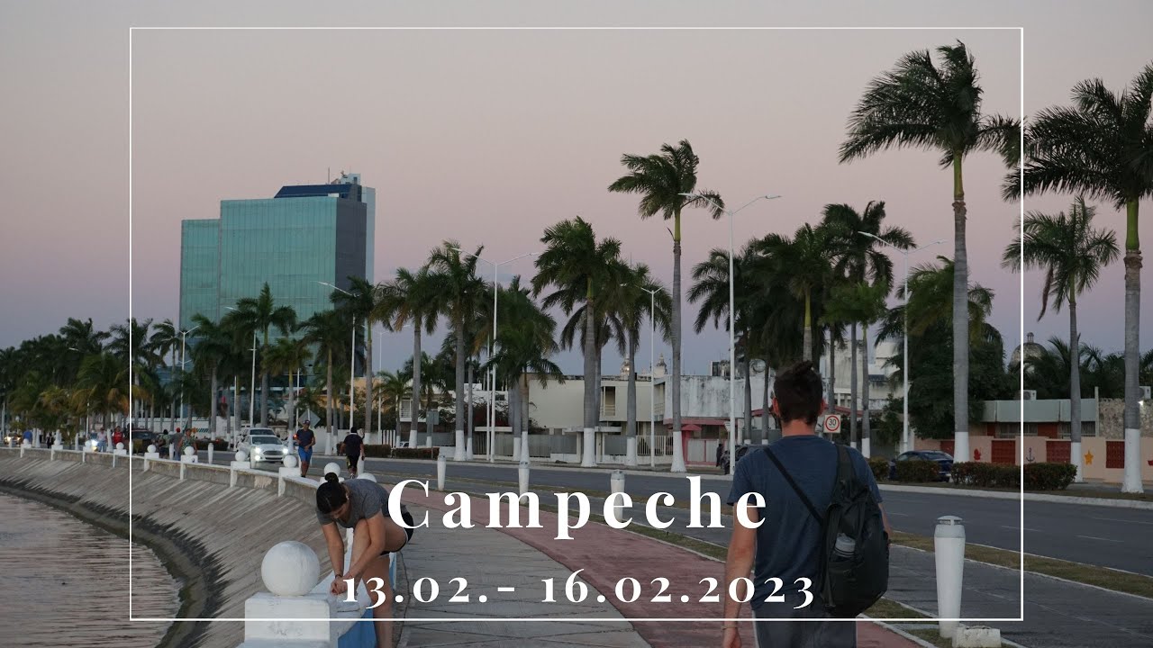 Campeche: Sonnenuntergang mit Käfer im Ohr 