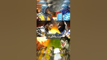Scorpion vs Sub-Zero Lines in MkX , Mk11 , and Mk1 khaos Reigns #mortalkombat1Havik