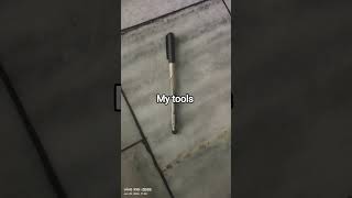 #drawing#kakashi#my tools versus my drawing
