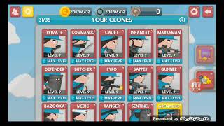 Clone armies mod apk screenshot 4