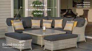 Bramblecrest | Monterey Modular Casual Dining Set | JB Furniture