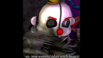 you wanna Play with Magic? #Viral#Fnaf#fivenightsatfreddys#Edit#Freddica1