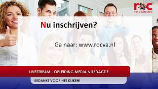 Livestream ROC van Amsterdam - Media & Vormgeving