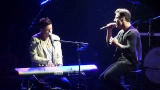 Video thumbnail of "Mio - David Bustamante ft Pablo Lopez - La Linea (Cadiz) 13.04.2012"