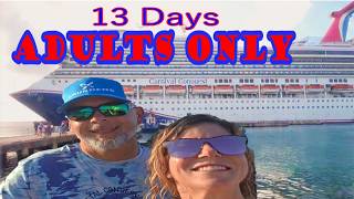 ADULTS ONLY Carnival 13 Day SEA Cruise Carnival Conquest Miami FL Southern Caribbean #cruise #adults